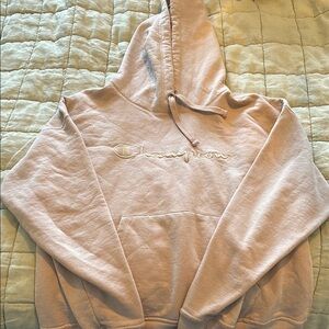 Champion Women's Cream Hoodie Sweater